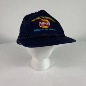 Vintage Frito Lay Rope Hat Strapback Perry GA USA Promo Cap